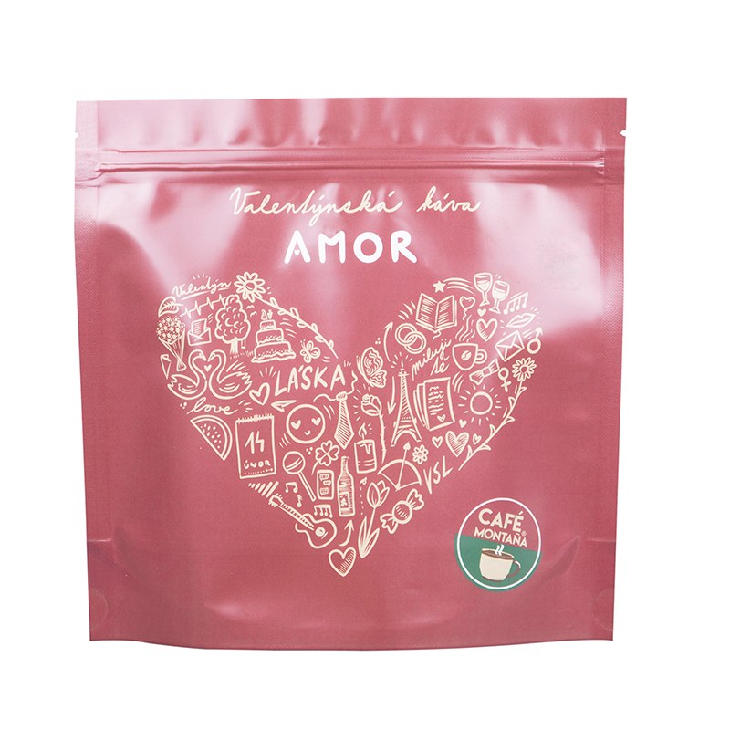 كيس حبوب القهوة مع صمام