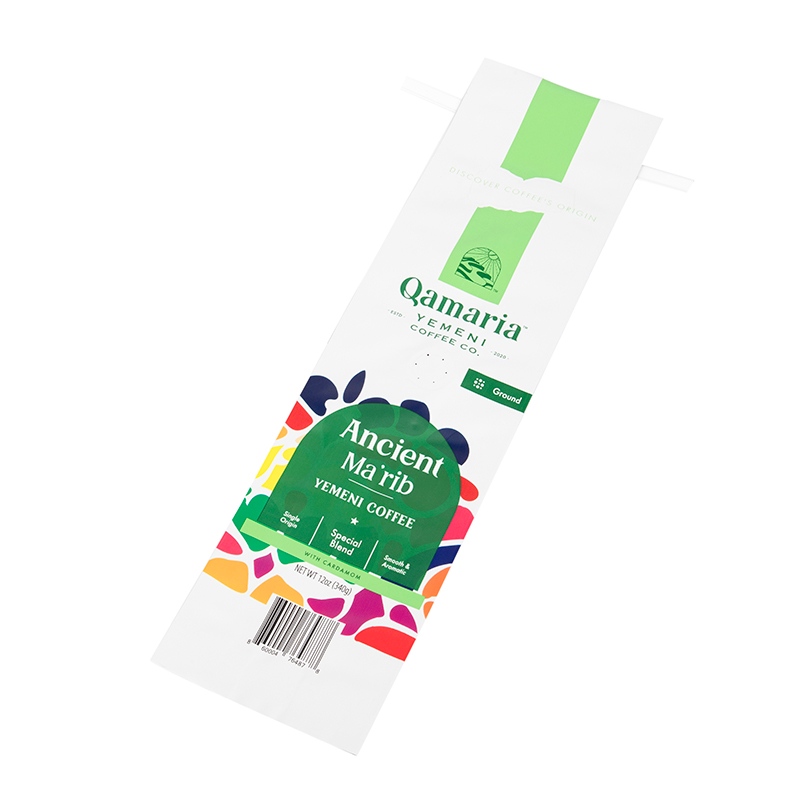 كيس مسحوق القهوة رباعي الغلق