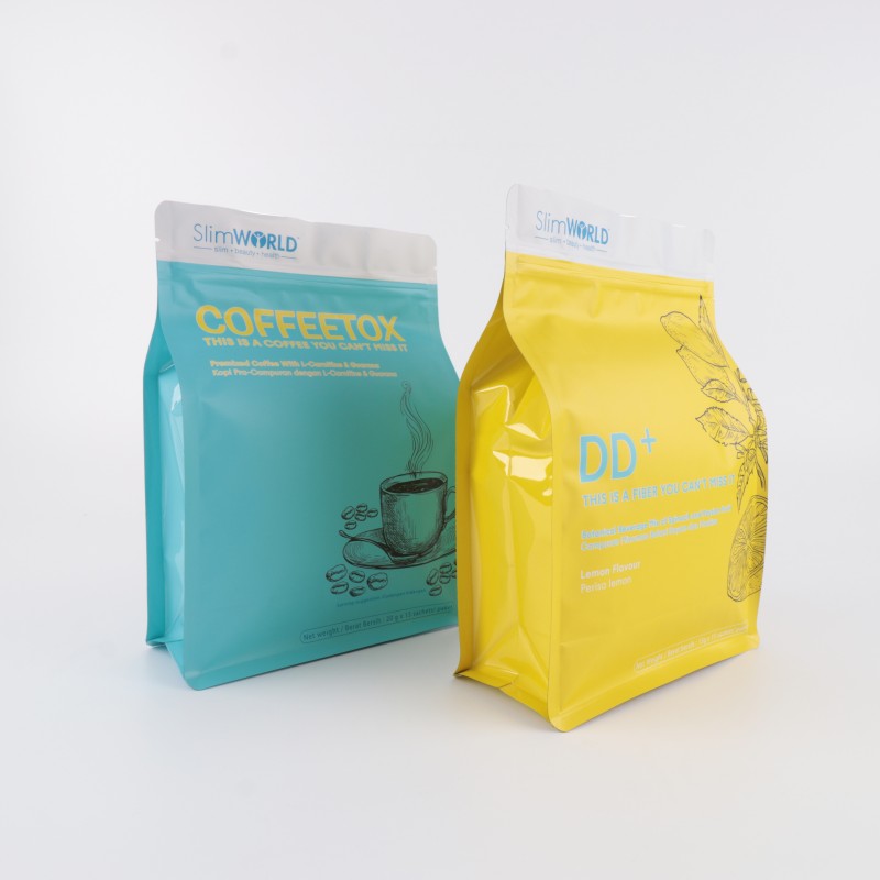 كيس شاي مسطح القاع